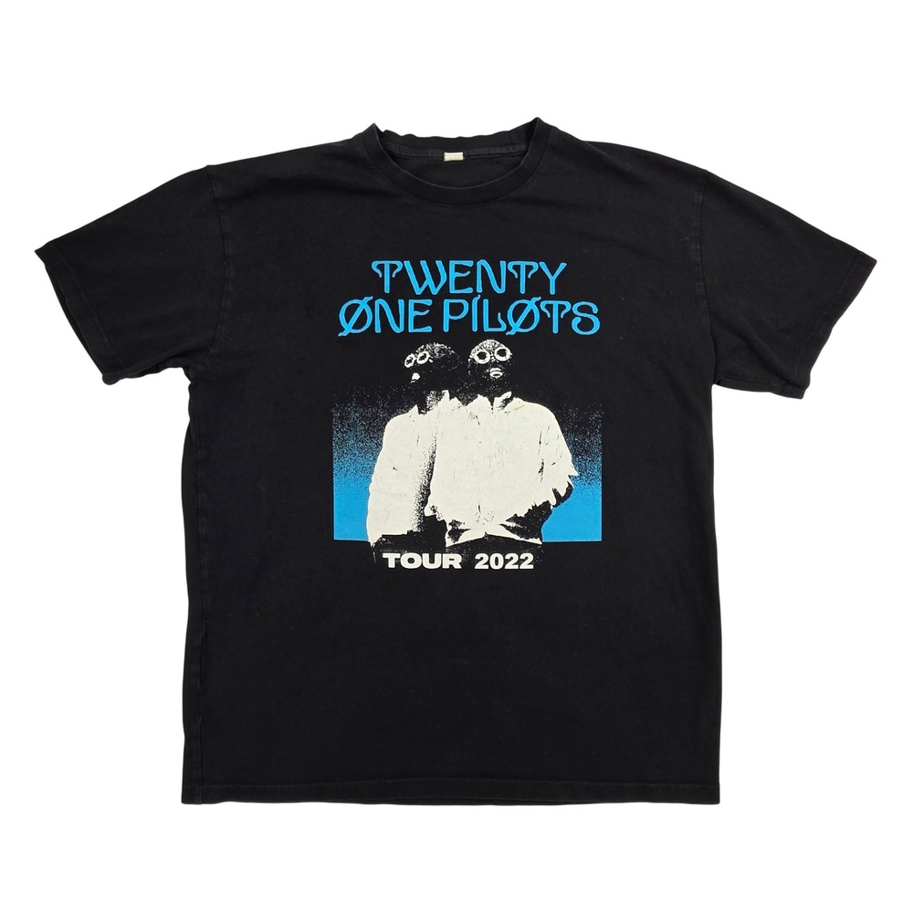 Twenty One Pilots The Icy Tour 2022 Concert T-Shirt Black XL Band Merch